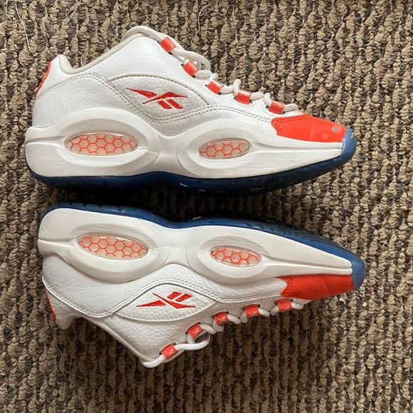 Reebok Question Low Vivid Orange - Picture 5 of 6